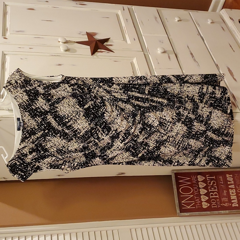 Chaps Lined Dress - Picture 1 of 8